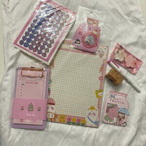 Cute stationery bundle